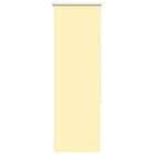 vidaXL Rullgardin mörkläggningsgul 60x150 cm tyg bredd 55,7 cm