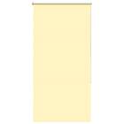 vidaXL Rullgardin mörkläggningsgul 85x130 cm tygbredd 80,7 cm