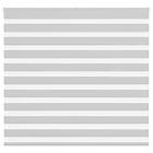 vidaXL Rullgardin zebra ljusgrå 165x150 cm tyg bredd 160,9cm polyester