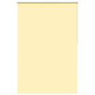 vidaXL Rullgardin mörkläggningsgul 165x210 cm tyg bredd 161,6 cm