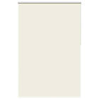 vidaXL Rullgardin mörkläggning naturvit 145x210 cm tygbredd 141,6 cm