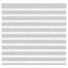 vidaXL Rullgardin zebra ljusgrå 155x100 cm tyg bredd 150,9cm polyester