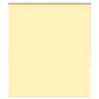 vidaXL Rullgardin mörkläggningsgul 130x175 cm tyg bredd 126,6 cm