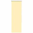 vidaXL Rullgardin mörkläggningsgul 40x130 cm tygbredd 35,7 cm