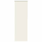vidaXL Rullgardin mörkläggning naturvit 70x210 cm tyg bredd 65,7 cm