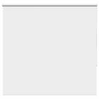 vidaXL Rullgardin mörkläggning vit 150x130 cm tyg bredd 146,6 cm