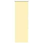 vidaXL Rullgardin mörkläggningsgul 50x130 cm tyg bredd 45,7 cm