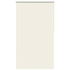 vidaXL Rullgardin mörkläggning naturvit 135x210 cm tyg bredd 131,6 cm