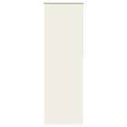 vidaXL Rullgardin mörkläggning naturvit 80x210 cm tygbredd 75,7 cm