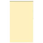 vidaXL Rullgardin mörkläggningsgul 120x210 cm tyg bredd 116,6 cm