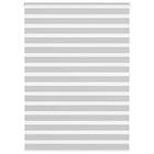 vidaXL Rullgardin zebra ljusgrå 155x200 cm tyg bredd 150,9cm polyester
