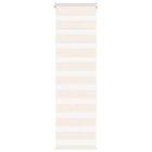 vidaXL Rullgardin zebra 45x100 cm tyg bredd 40,9 polyester