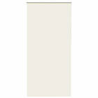 vidaXL Rullgardin mörkläggning naturvit 95x210 cm tygbredd 90,7 cm