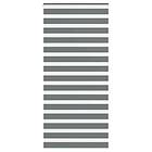vidaXL Rullgardin zebra mörkgrå 105x230 cm tyg bredd 100,9cm polyester