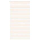 vidaXL Rullgardin zebra 80x100 cm tyg bredd 75,9 polyester