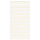 vidaXL Rullgardin zebra 85x100 cm tyg bredd 80,9 polyester