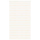 vidaXL Rullgardin zebra 135x200 cm tyg bredd 130,9 polyester
