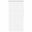 vidaXL Rullgardin mörkläggningsgardin vit 85x150 cm tyg bredd 80,7 cm