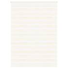 vidaXL Rullgardin zebra 155x200 cm tyg bredd 150,9 polyester