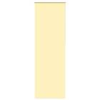 vidaXL Rullgardin mörkläggningsgul 70x210 cm tygbredd 65,7 cm