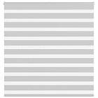 vidaXL Rullgardin zebra ljusgrå 145x150 cm tyg bredd 140,9cm polyester