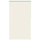 vidaXL Rullgardin mörkläggning naturvit 120x210 cm tygbredd 116,6 cm