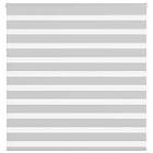vidaXL Rullgardin zebra ljusgrå 145x100 cm tyg bredd 140,9cm polyester