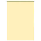 vidaXL Rullgardin mörkläggningsgul 90x175 cm tygbredd 85,7 cm