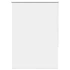 vidaXL Rullgardin mörkläggningsvit 115x175 cm tyg bredd 110,7 cm