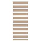 vidaXL Rullgardin zebra 65x100 cm tyg bredd 60,9 polyester