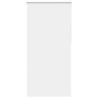 vidaXL Rullgardin mörkläggningsvit 100x210 cm tyg bredd 95,7 cm