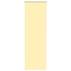 vidaXL Rullgardin mörkläggningsgul 80x210 cm tygbredd 75,7 cm