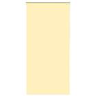 vidaXL Rullgardin mörkläggningsgul 115x210 cm tyg bredd 110,7 cm