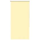 vidaXL Rullgardin mörkläggningsgul 65x130 cm tyg bredd 60,7 cm