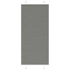 vidaXL Plisserad persienn antracit 100x200 cm tyg bredd polyester