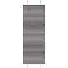 vidaXL Plisserad persienn antracit 80x200cm tyg bredd 79,4cm polyester