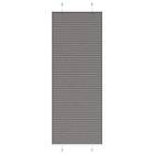 vidaXL Plisserad persienn antracit 70x200cm tyg bredd 69,4cm polyester