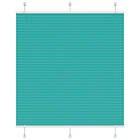 vidaXL Plisserad persienn bensingrön 120x100 cm tyg bredd 119,4cm