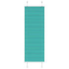 vidaXL Plisserad persienn bensingrön 45x150cm tyg bredd 44,4cm