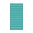 vidaXL Plisserad persienn bensingrön 55x150cm tyg bredd 54,4cm