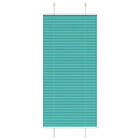 vidaXL Plisserad persienn bensingrön 60x100cm tyg bredd 59,4cm
