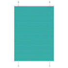 vidaXL Plisserad persienn bensingrön 90x100 cm tyg bredd 89,4cm