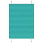 vidaXL Plisserad persienn bensingrön 85x100 cm tyg bredd 84,4cm