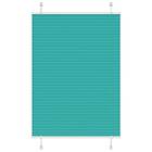 vidaXL Plisserad persienn bensingrön 95x100 cm tyg bredd 94,4cm
