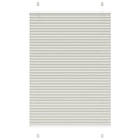 vidaXL Plisserad persienn ljusgrå 100x150 cm tyg bredd 99,4 cm