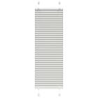 vidaXL Plisserad persienn ljusgrå 45x150cm tyg bredd 44,4cm polyester