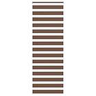 vidaXL Plisserad persienn ljusgrå 75x200 cm tyg bredd 74,4cm polyester