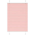 vidaXL Plisserad persienn rosa 95x100 cm tyg bredd 94,4 cm polyester
