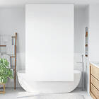 vidaXL Rullgardin för dusch 160x240 cm tyg bredd 156