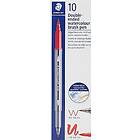 Staedtler Double-ended watercol. 10 pcs olive green